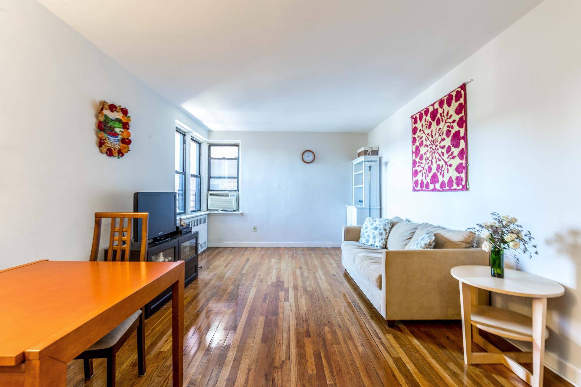 Located in the heart of Rego Park, this 2 bedroom 1 bath Co Op features a bright living room and dining area, newly renovated kitchen with quartz countertops, stainless appliances ...