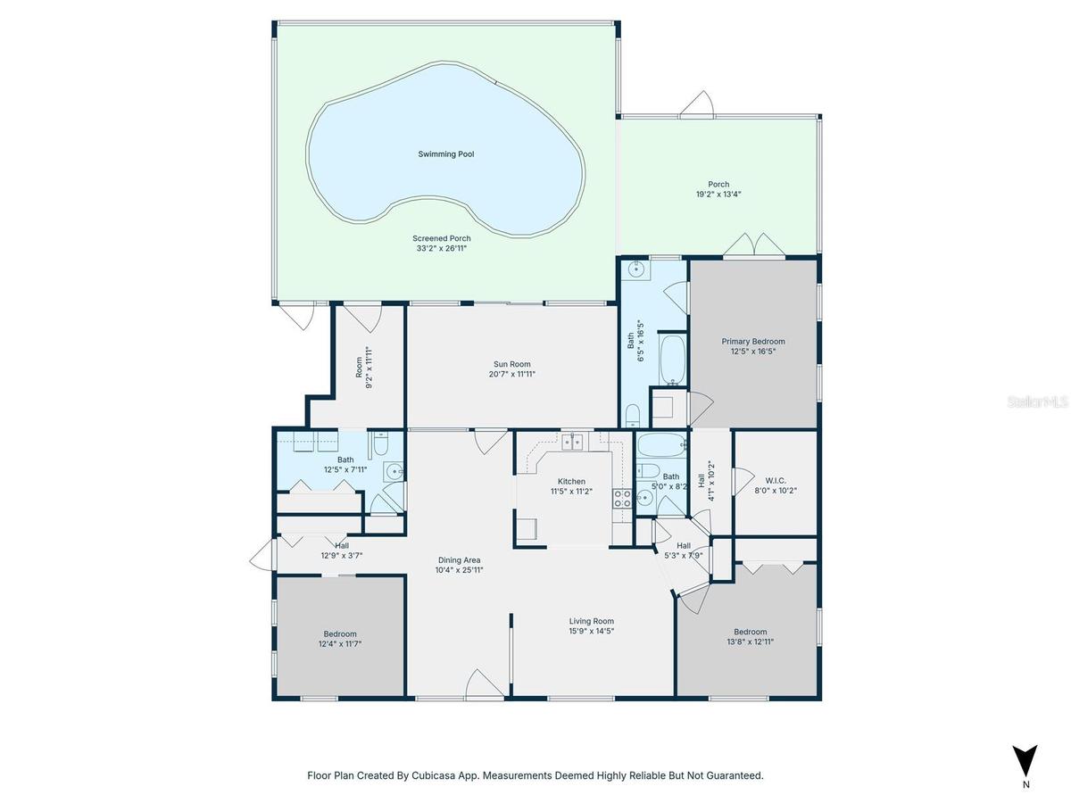 ONE STORY FLOOR PLAN