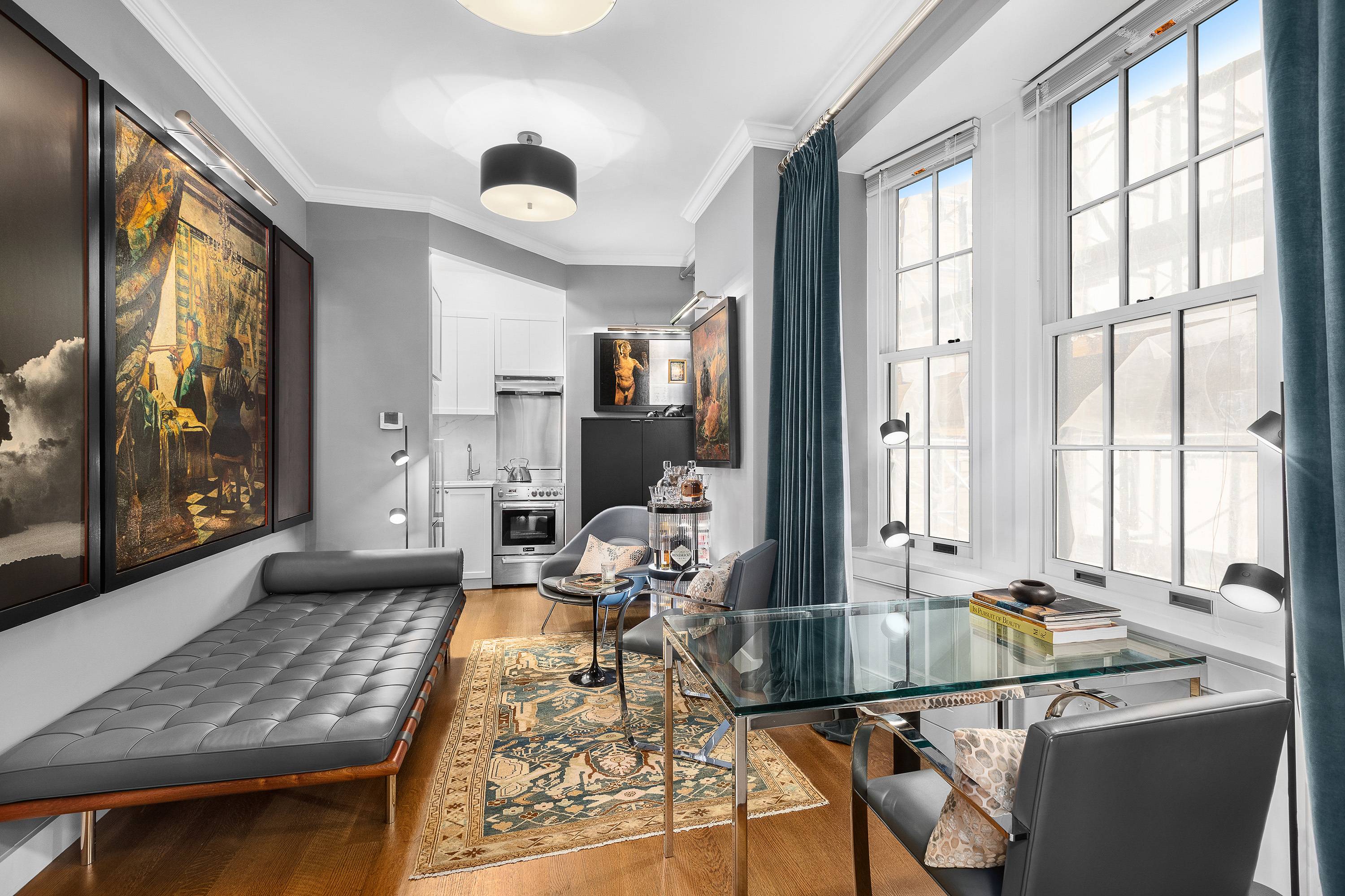 11 East 68th Street, 7J Enjoy classic pre war charm less than a block from Central Park in this one and only sun splashed 1 bathroom studio at The Marquand, ...