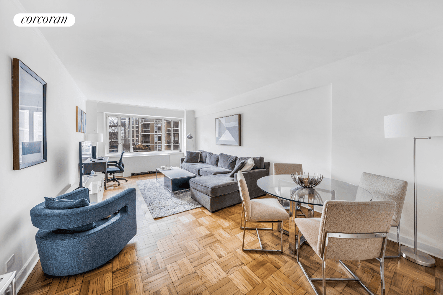 Welcome to 6D, a bright and welcoming condominium home at 166 East 63rd Street, where classic meets modern.