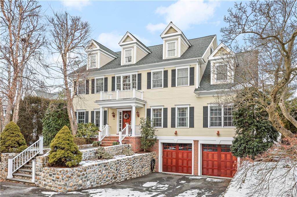 Perfectly set on one of Rye's most coveted avenues, this sunny young Colonial has it all !