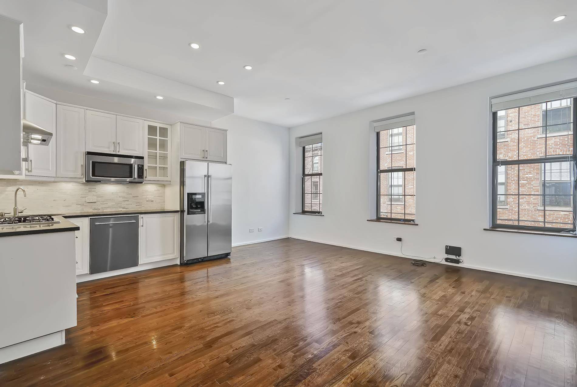 Centrally located at the apex of four prime Brooklyn neighborhoods and Atlantic Center Terminal's transportation hub a commuter's dream this large 2 bedroom, 1.