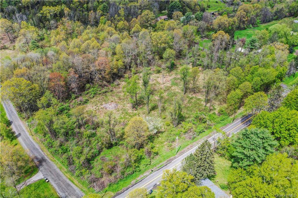 This lush and secluded 5 acre buildable lot is a stones throw to epic outdoor Hudson Valley adventures.
