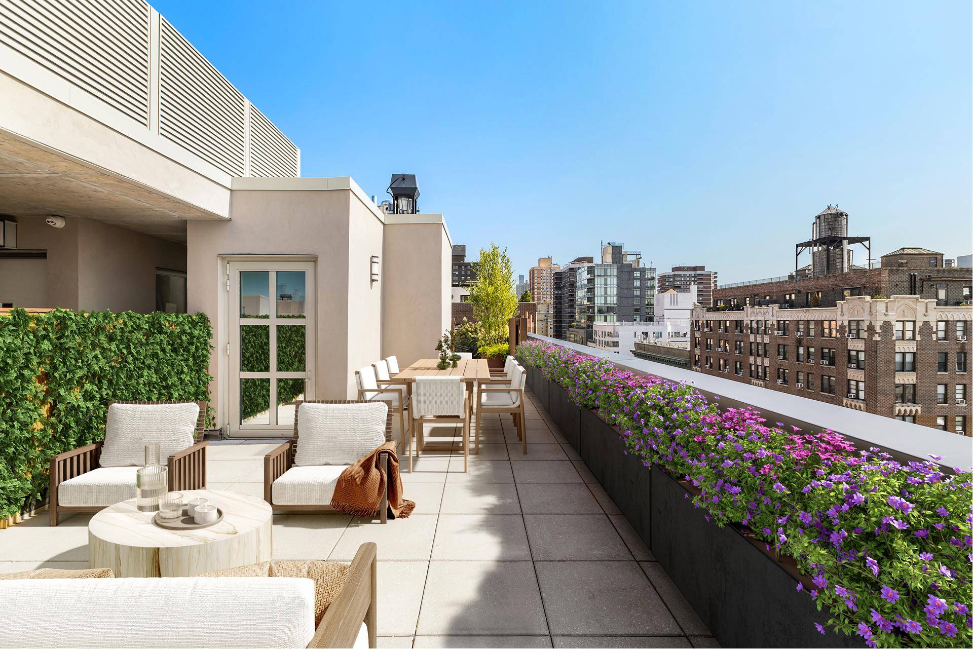 STUNNING 3 BR 3. 5 BA PENTHOUSE W PRIVATE TERRACE amp ; ARCHED WINDOWSIMMEDIATE OCCUPANCYNow offering 4 commission to outside brokers for a limited time.