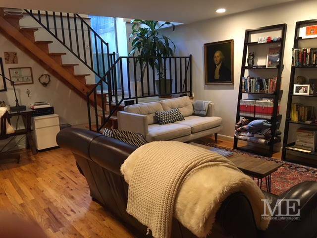 This newly renovated two bedroom duplex is located in a Beautiful brownstone on a tree lined block across from the park in Cobble Hill.