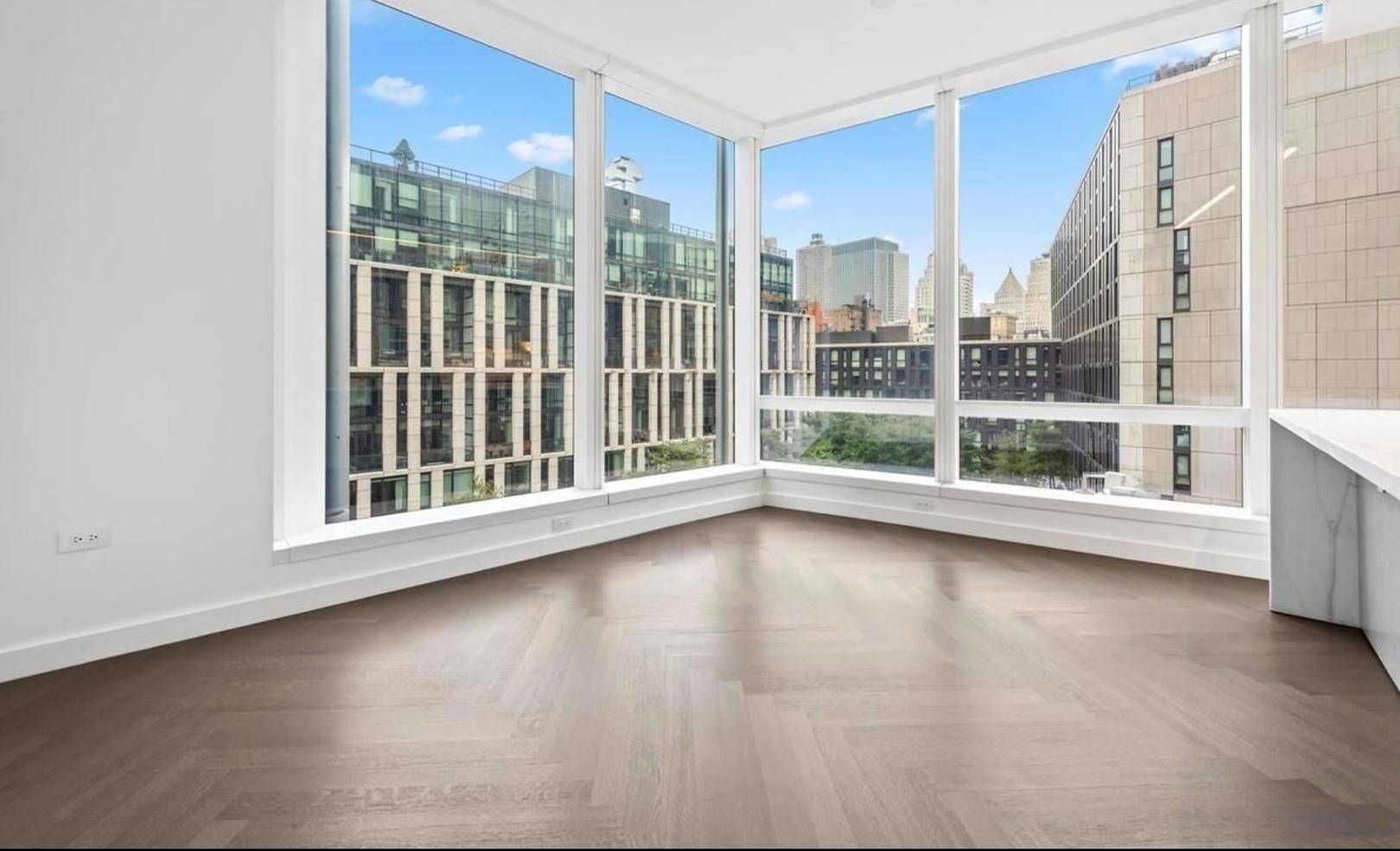 Stunning Northern and Eastern facing walls of glass overlooking the lush landscaping of Edmund Hollander welcome you home to this exquisite 1 bedroom, 1 bathroom luxurious residence.