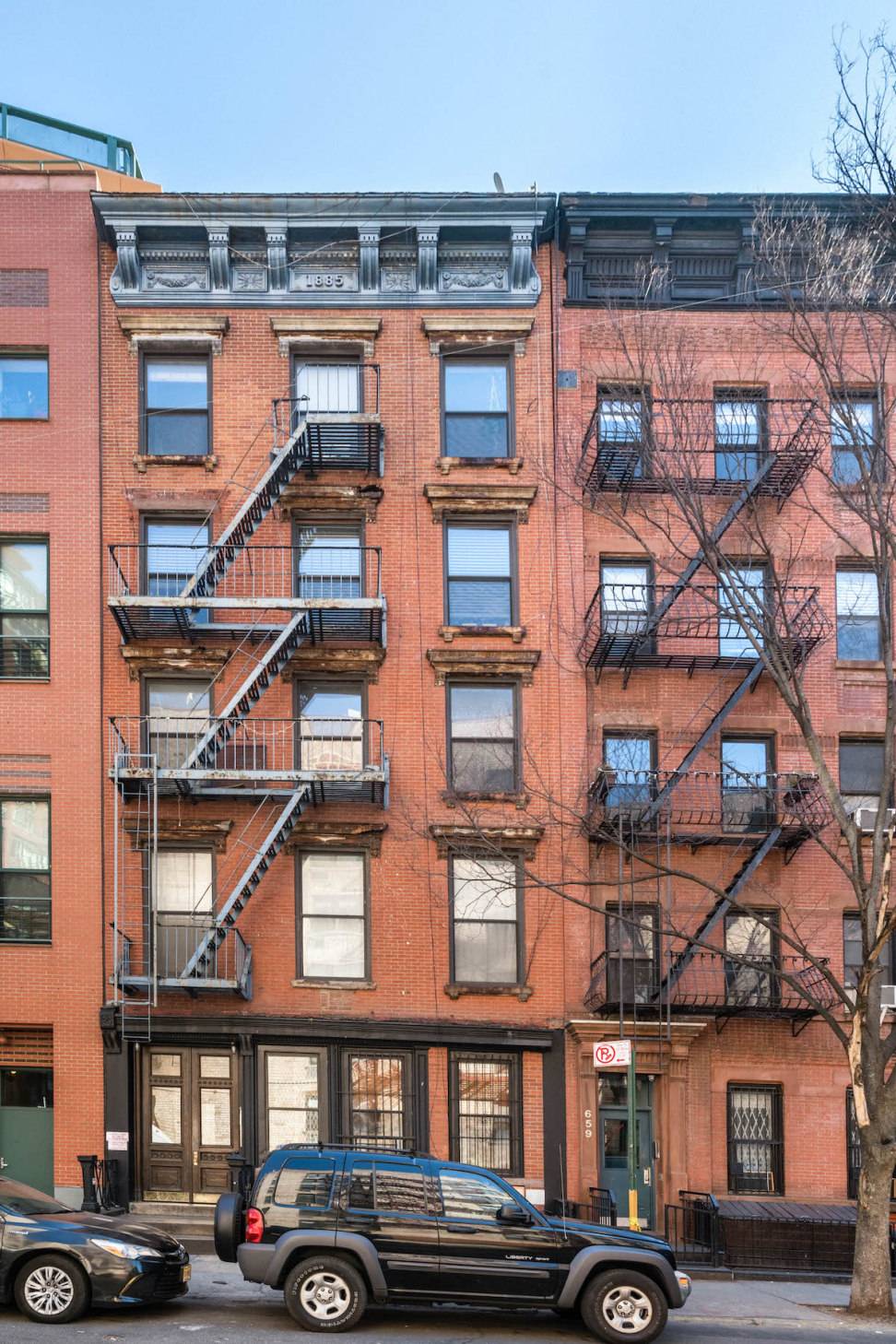 661 Washington Street is a five story apartment building, located between West 10th and Christopher Streets in the heart of the West Village of Manhattan.