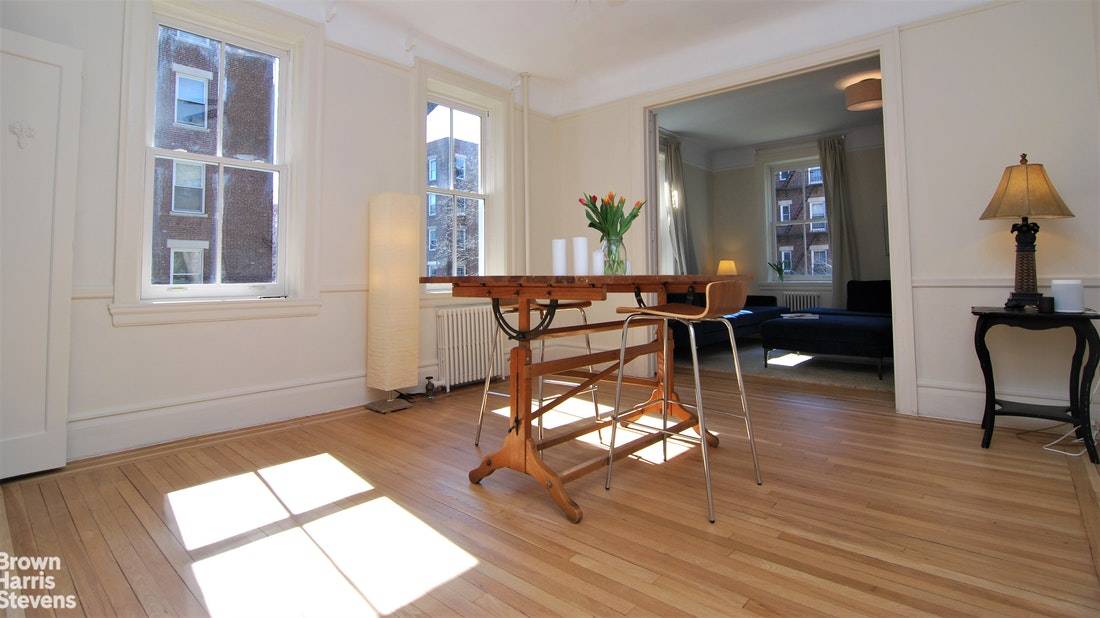 Prewar excellence ! This expansive 1BR with formal dining room can easily be used as a spacious 2BR !