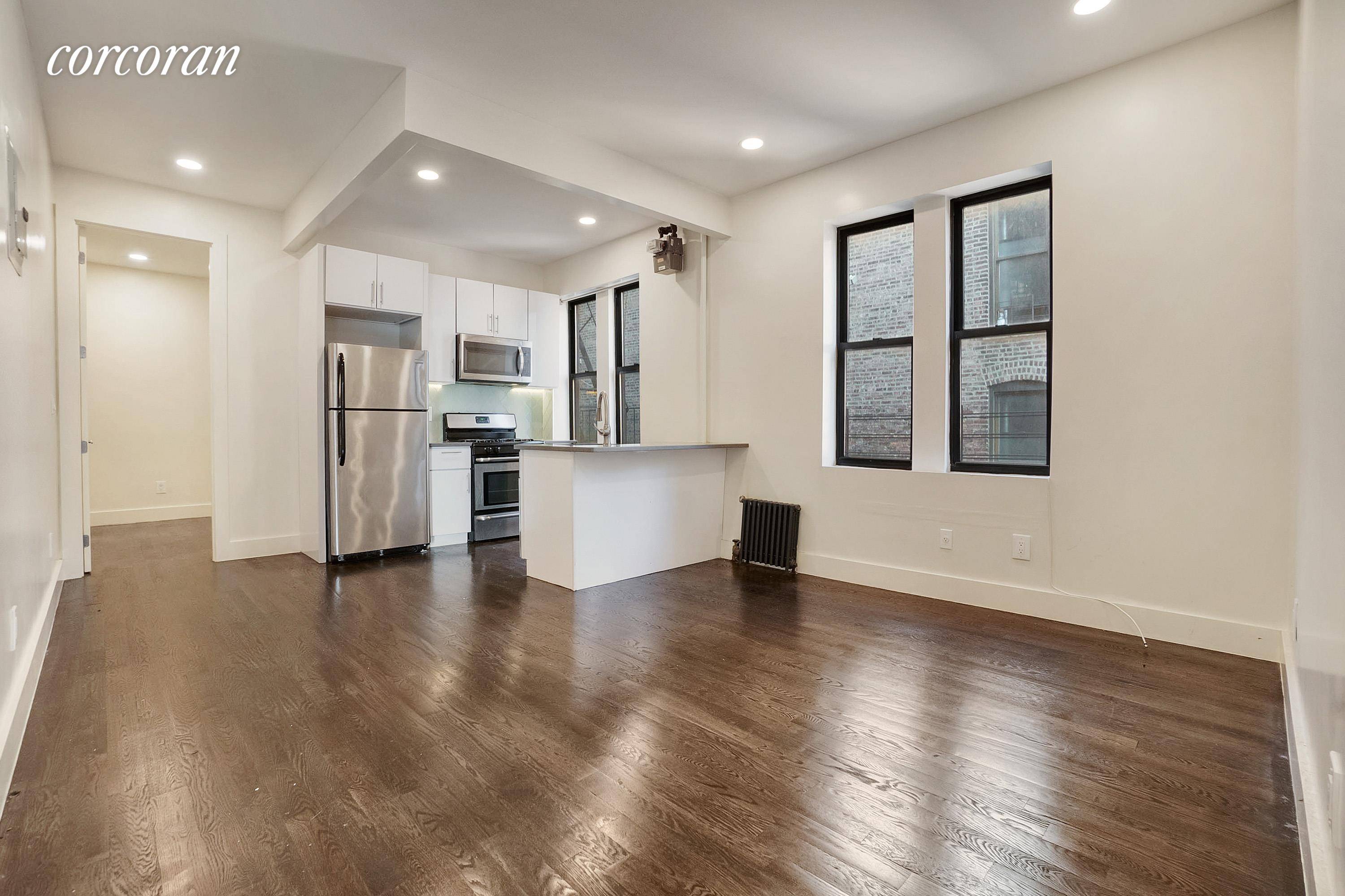 NO BROKER FEE ! Very Spacious True 3 Bedroom a Washer Dryer in a Prewar elevator building situated 1 block from the West 157th Street 1 Subway Line !