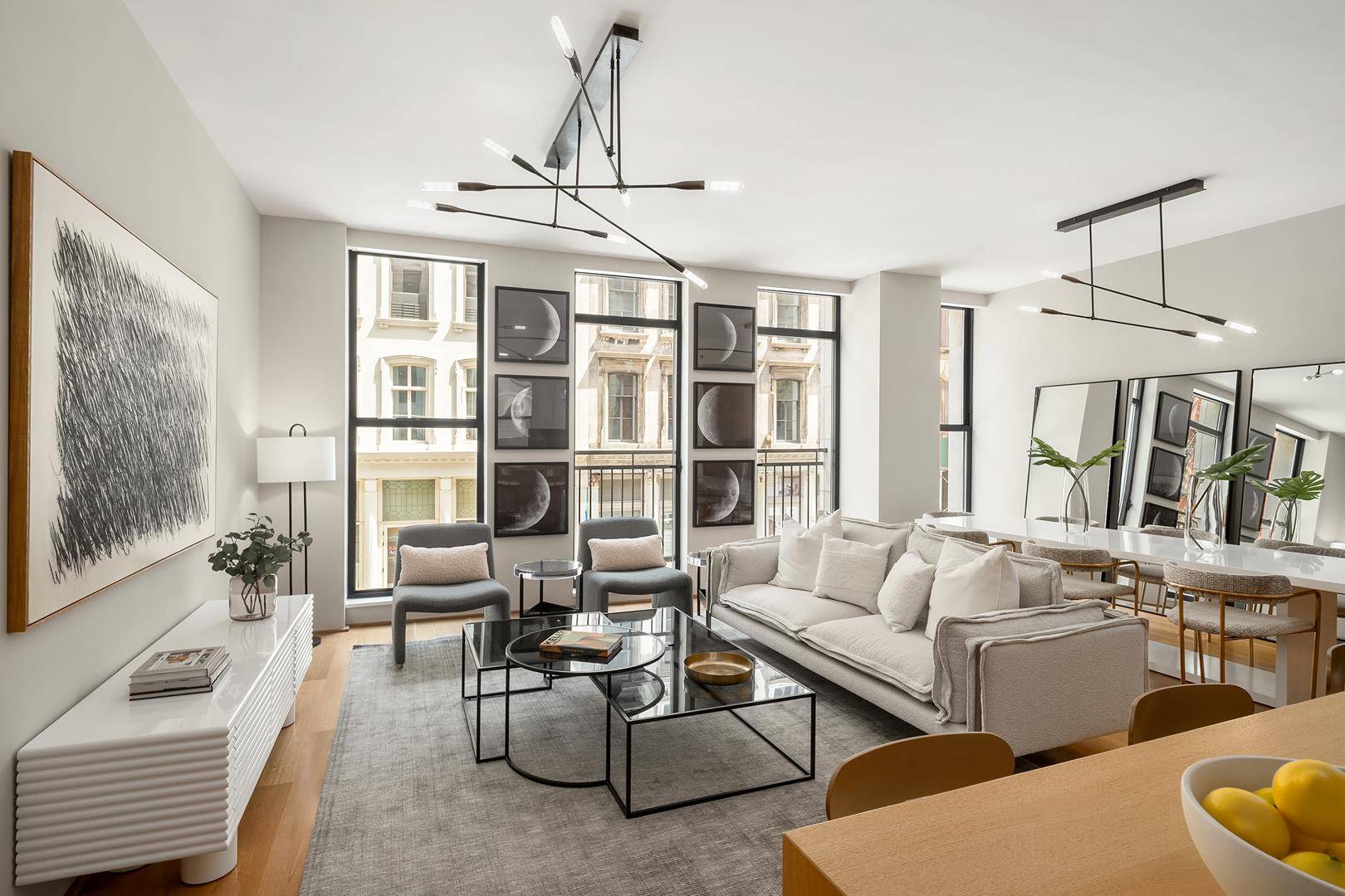 PRIVATE PARKING SPOT amp ; STORAGE UNIT INCLUDEDAVAILABLE FURNISHED FOR 25, 000Welcome to 71 Reade Street which has been crafted by the esteemed Selldorf Architects to bring an elegant condominium ...