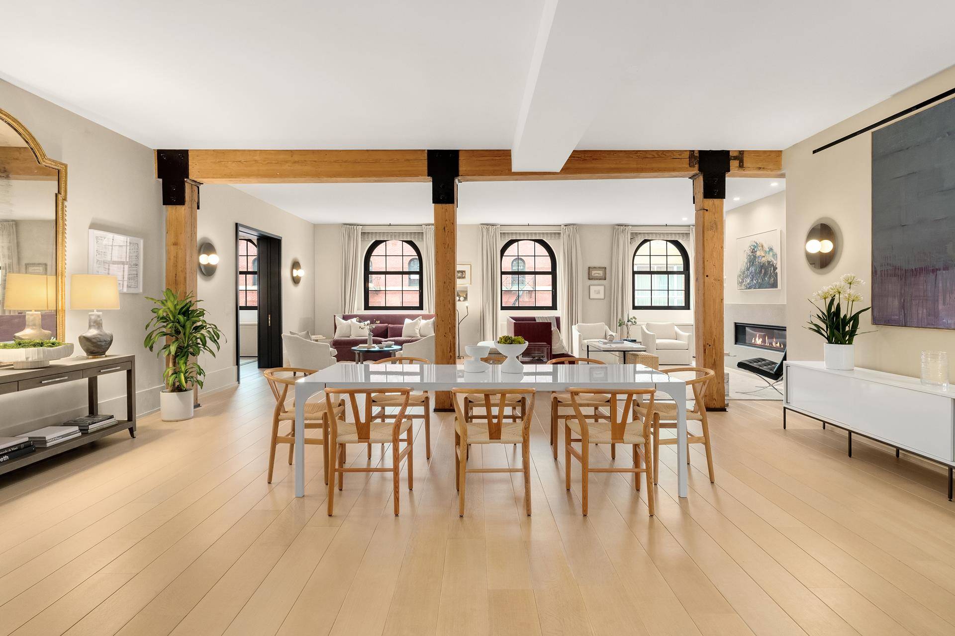 The epitome of luxurious loft living in Tribeca's most coveted landmarked condominium 443 Greenwich Street.