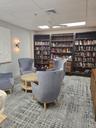Relax and read in the library.