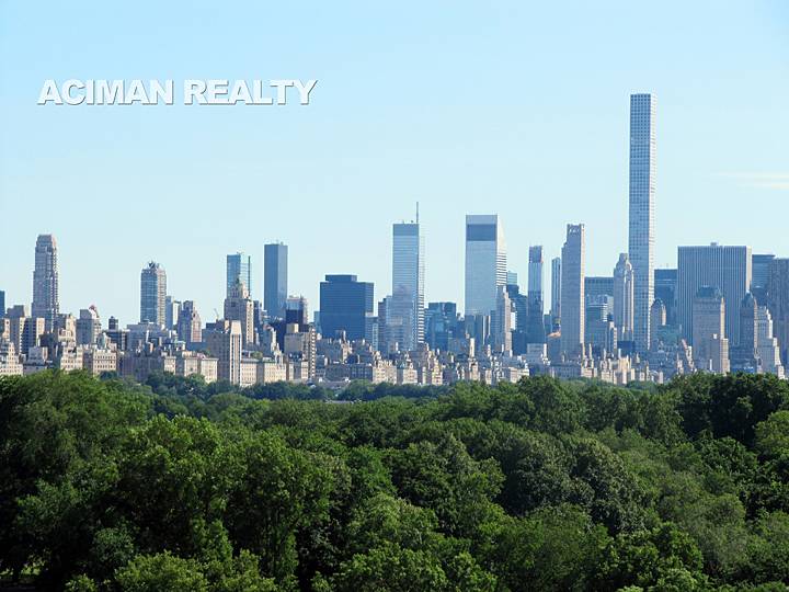 NO FEE RENTAL 2 BR, 1. 5 BATHSStunning, permanent, unobstructed views of Central Park are here !