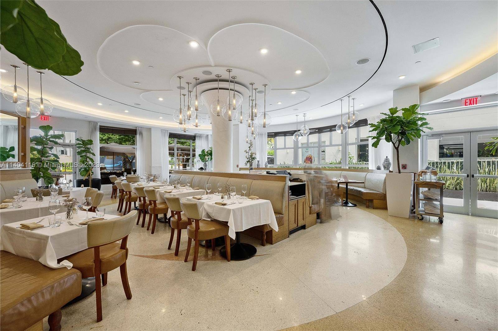Prime Location For Lease Restaurant space situated in the heart of Miami Beach at The Berkeley Shore Hotel, one of the most vibrant and sought after areas in South Florida.