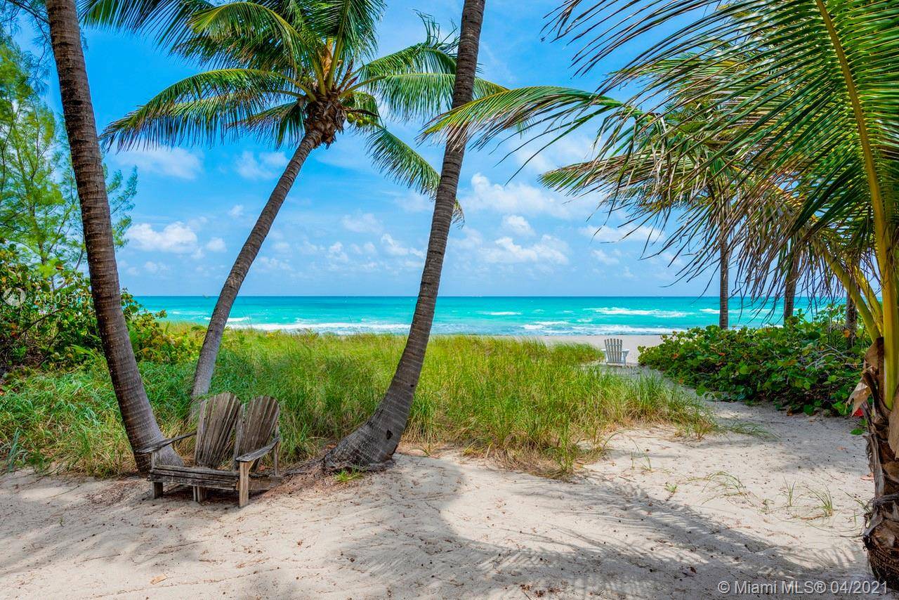 Malibu in Miami. One of a kind ocean front seasonal rental in the most prestigious Golden Bech.