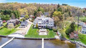 Stunning waterfront residence on Connecticut's largest natural lake, Bantam.