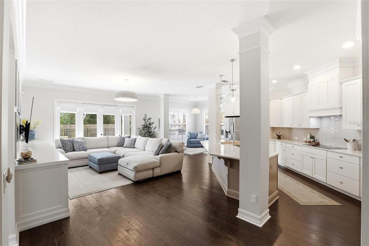 Great Room - Kitchen area
