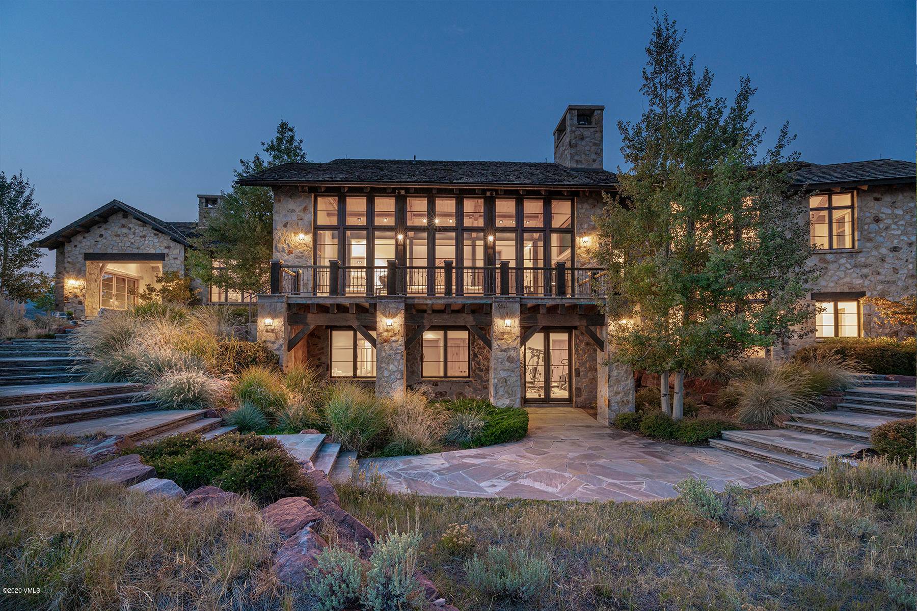 In the gated community of Mountain Star, high above Avon, Colorado in a sea of native sagebrush and aspen, 587 Paintbrush is the epitome of modern Tuscan hillside chic with ...