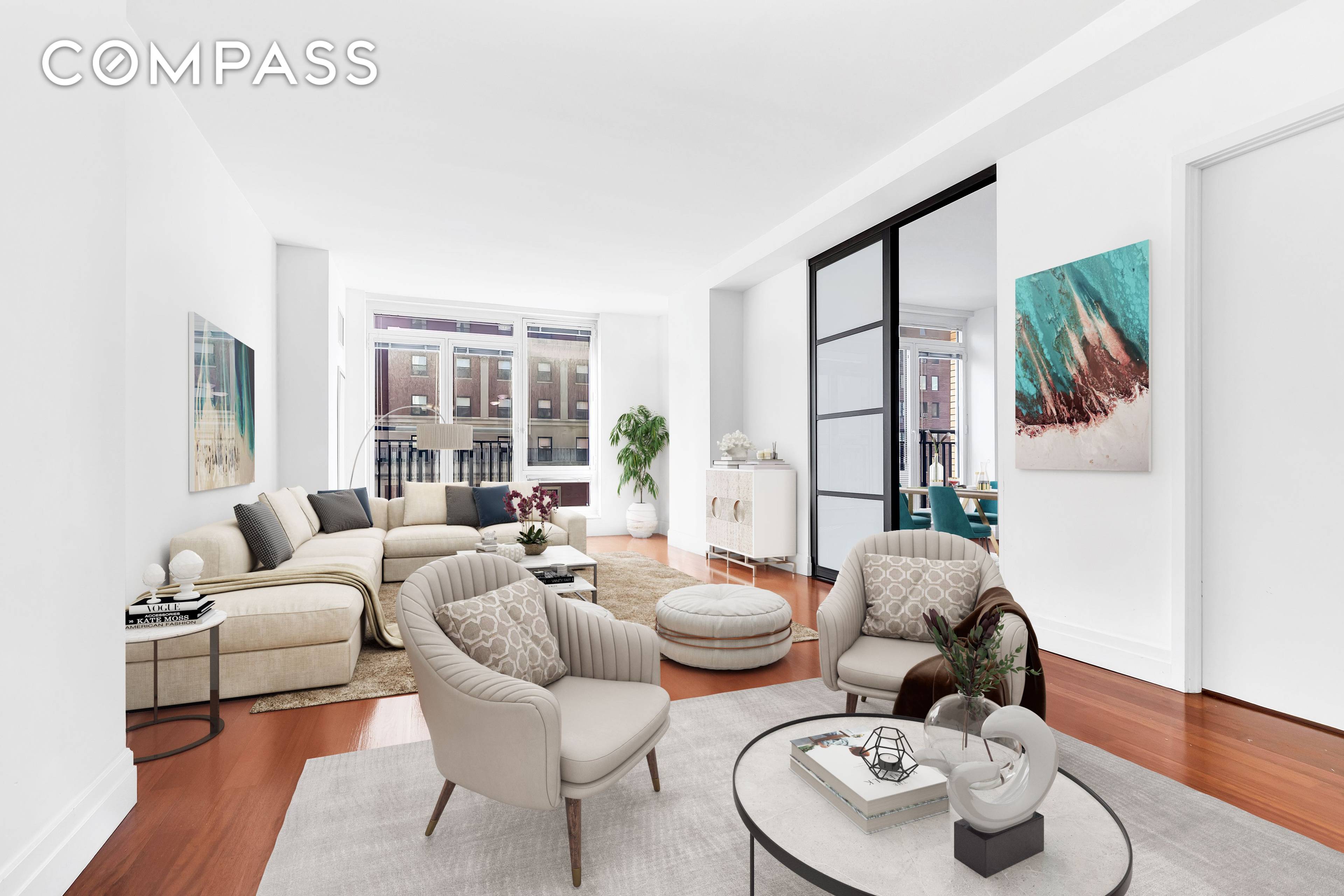Three Convertible Four Bedroom available for rent at 45 Park Avenue.