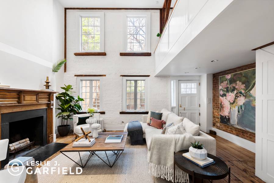 Quintessential Greenwich Village townhouse living.
