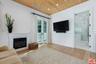 Fireplace in primary bedroom