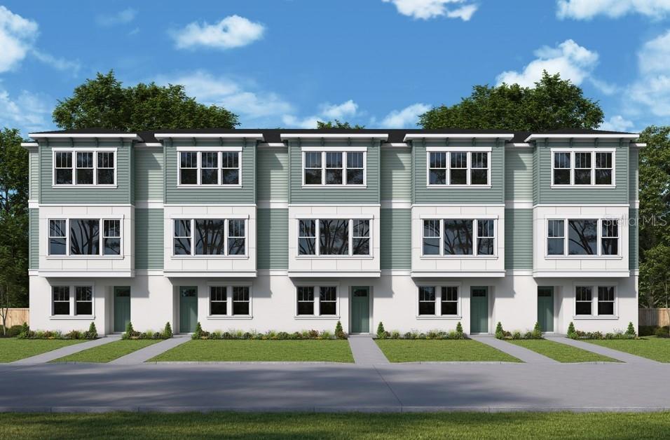 Front Exterior Rendering **Paint Colors May Vary