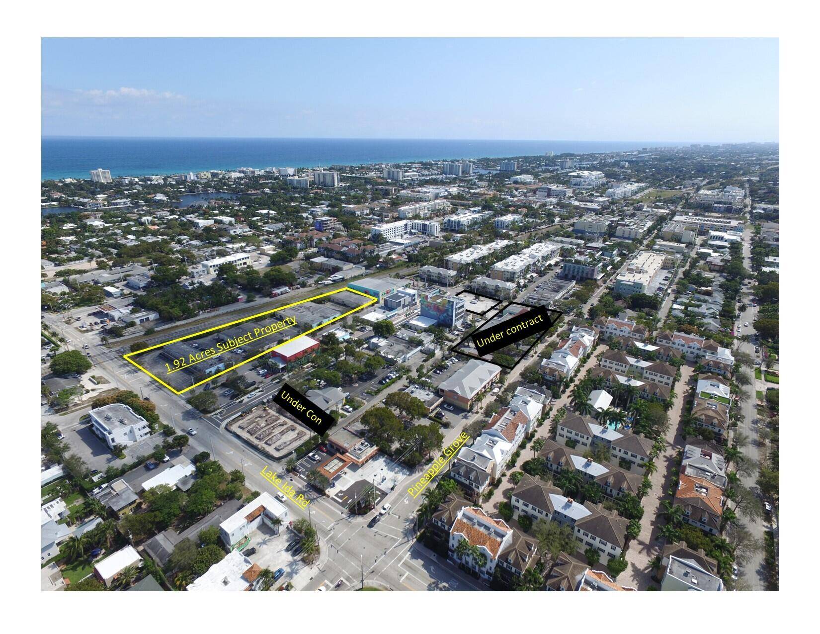 The Last 2 acre parcel available in Downtown Delray Beach.