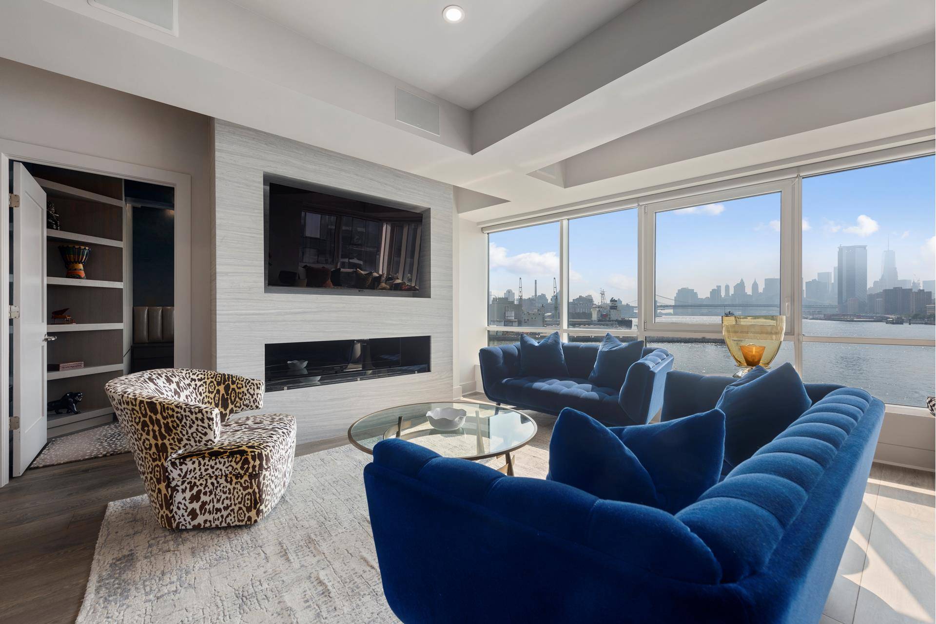 Welcome home this unparalleled designer decorated and turn key residence features sweeping and uplifting East River waterfront and un obstructed skyline views, ample living space, top of the line appliances ...