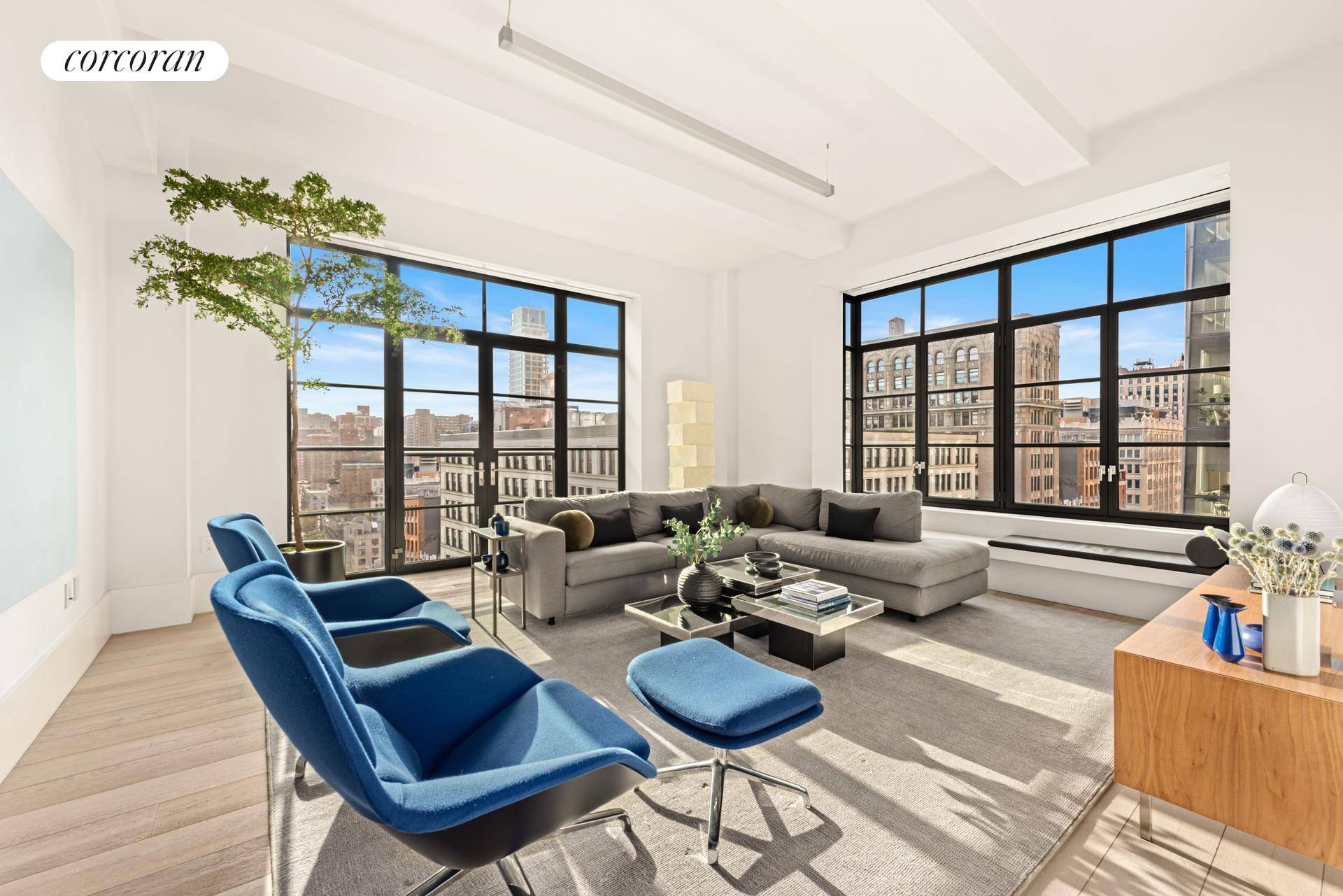 Welcome home to Residence 12C at the most sought after luxury condominium in NoMad Huys at 404 Park Avenue South.