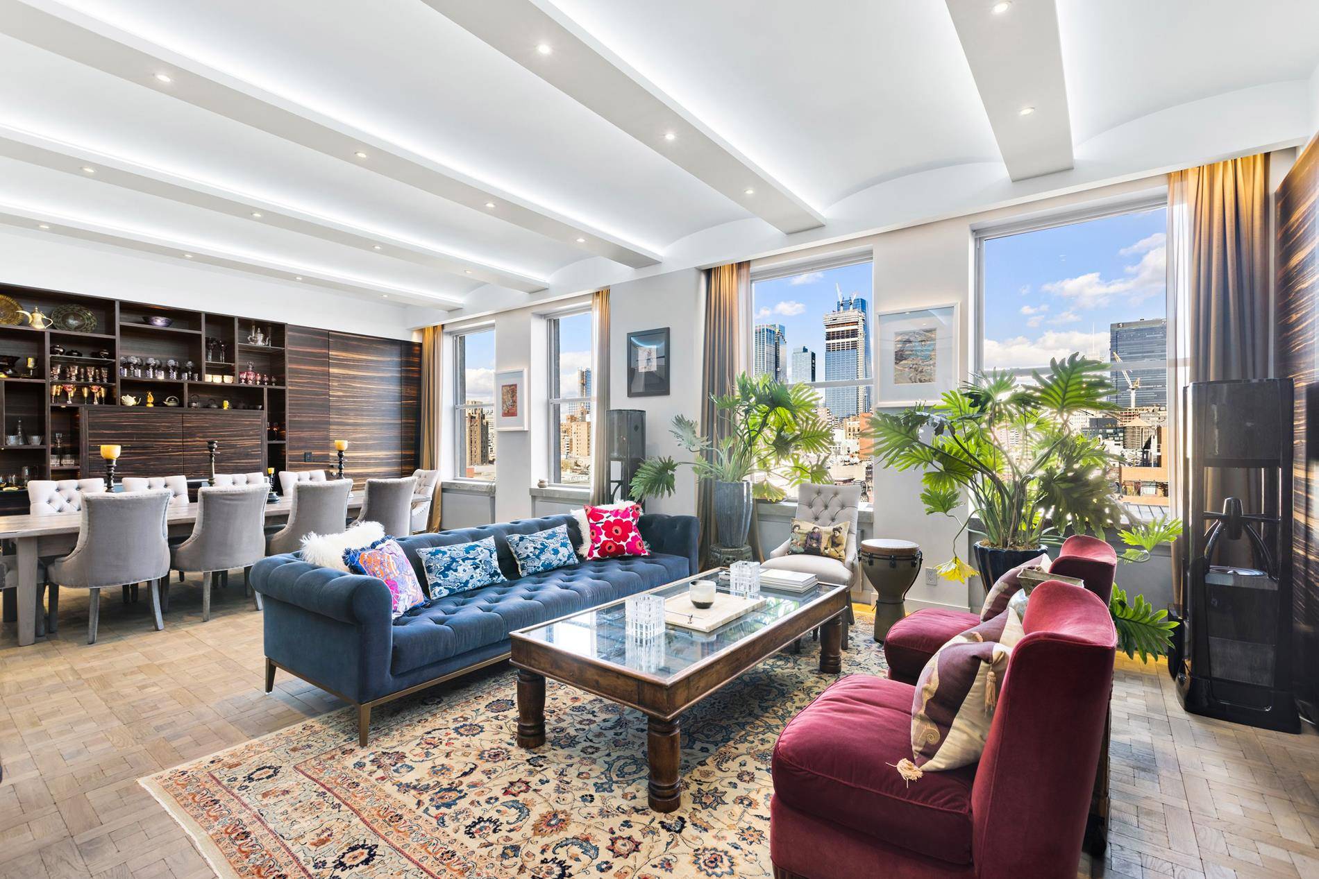One of a kind penthouse like home in the Steiner building in the heart of Chelsea has now hit the market.