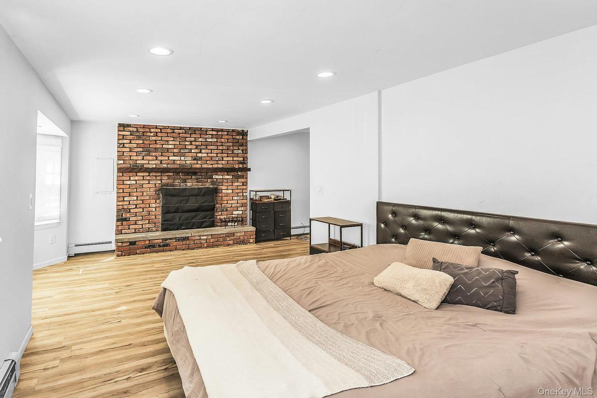 With Fireplace
