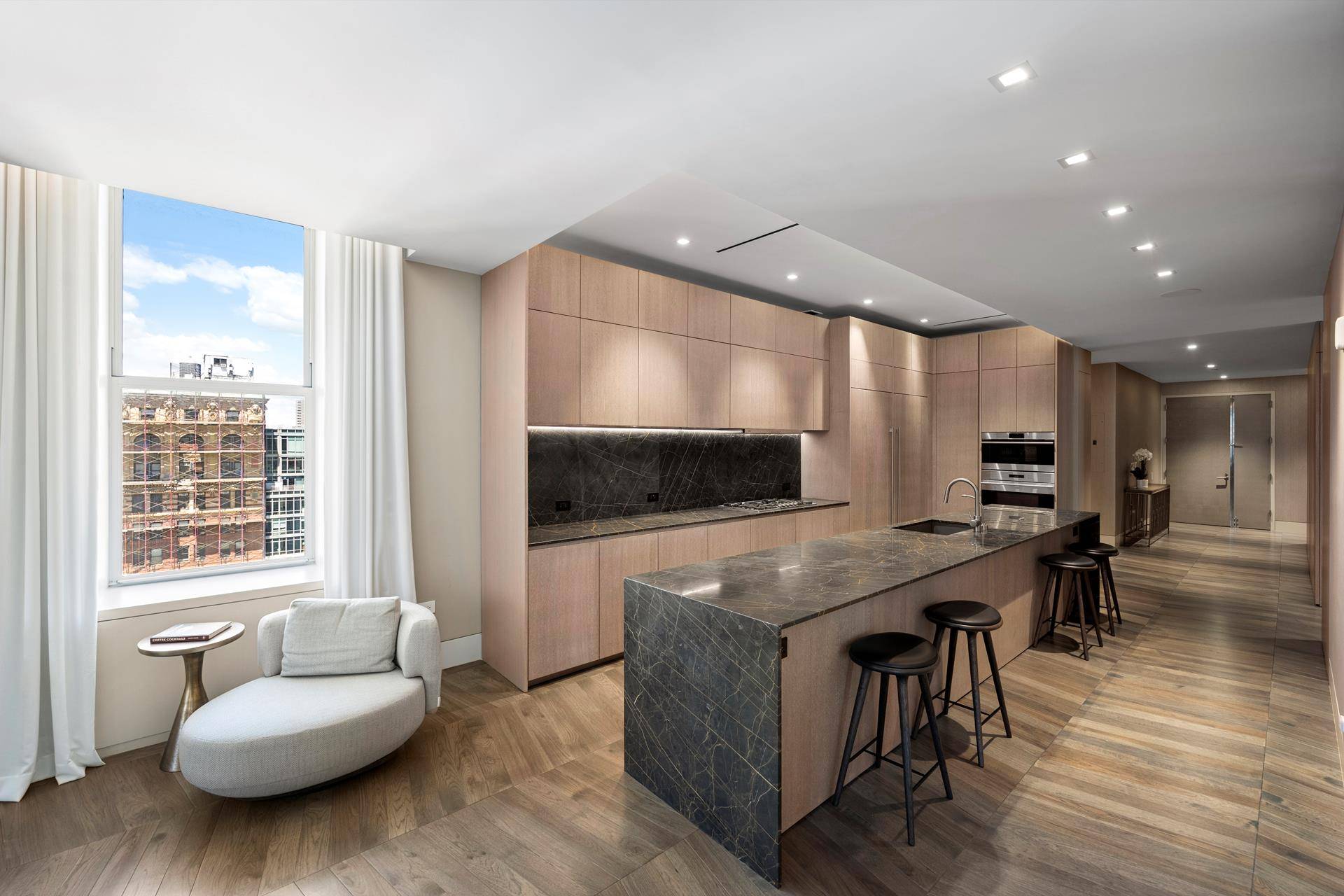 Perched atop a celebrated Beaux Arts landmark building in the heart of Tribeca, this magnificent Penthouse offers nearly 4, 800 square feet of refined indoor and private outdoor space with ...