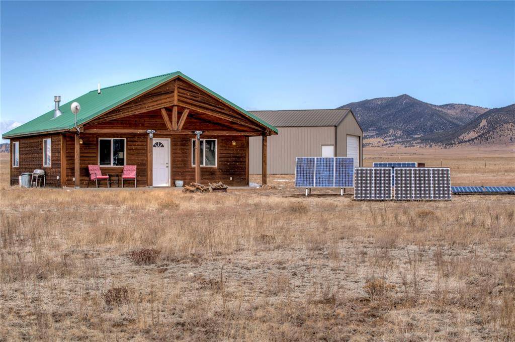 Incredible opportunity to own this 2bd 1ba solar home on 80 acres in heart of Colorado's playground.