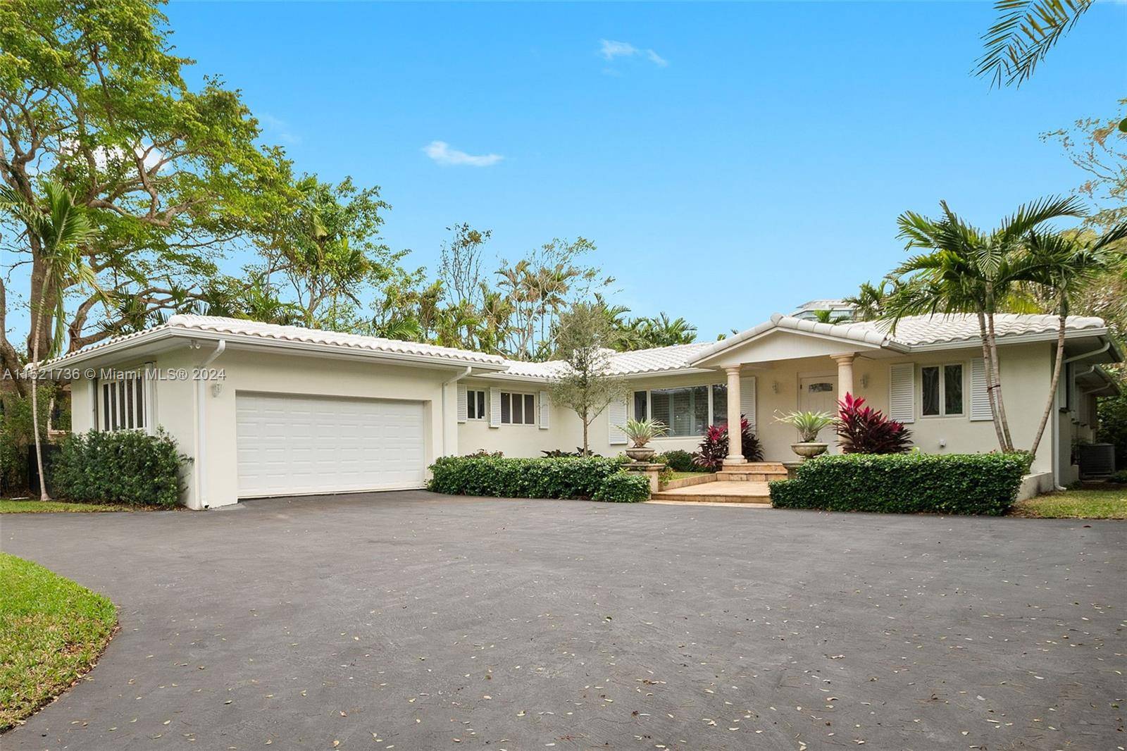 Spacious charming single story home located in the desirable exclusive Bal Harbour Village.