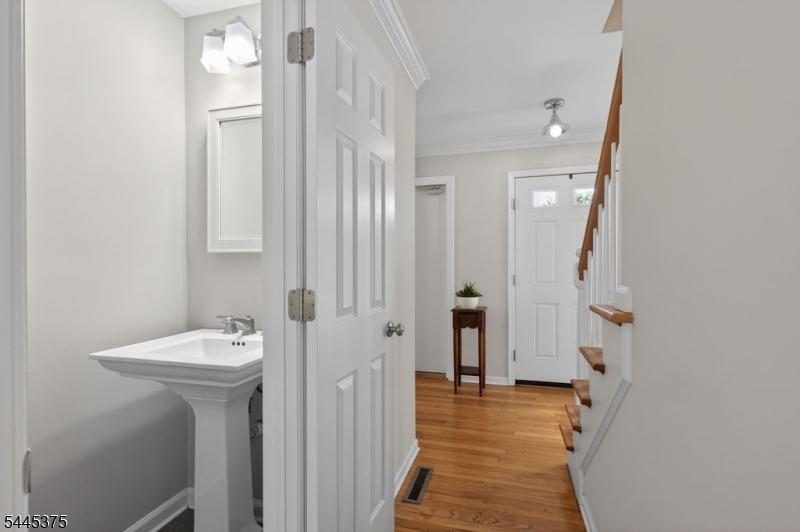 Powder room main floor