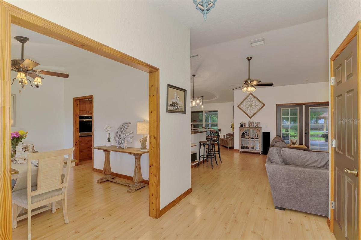 Spacious and open floorplan