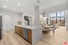 Open floor plan - kitchen, din