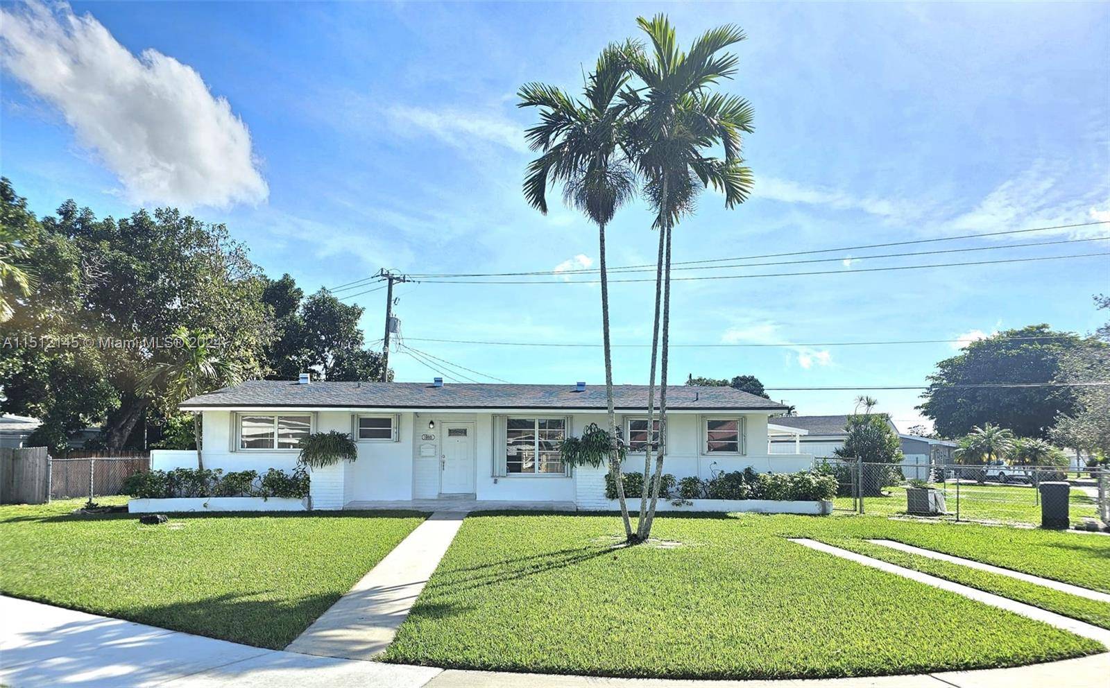 CORNER LOT ! Come and see this remodeled 4 bedroom, 2 bathroom home in Cutler Bay !