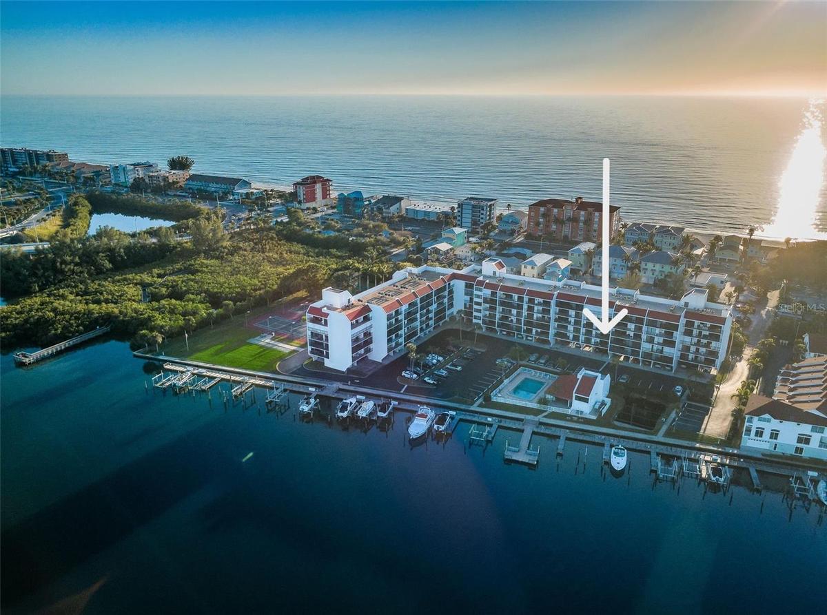 Located on the "Narrows" in Indian Shores