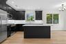 #5 Island with quartz countertops