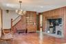 Kitchen with Fireplace