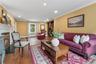 LR with view of wall of built-ins