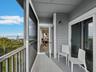 Private balcony from primary bedroom suite
