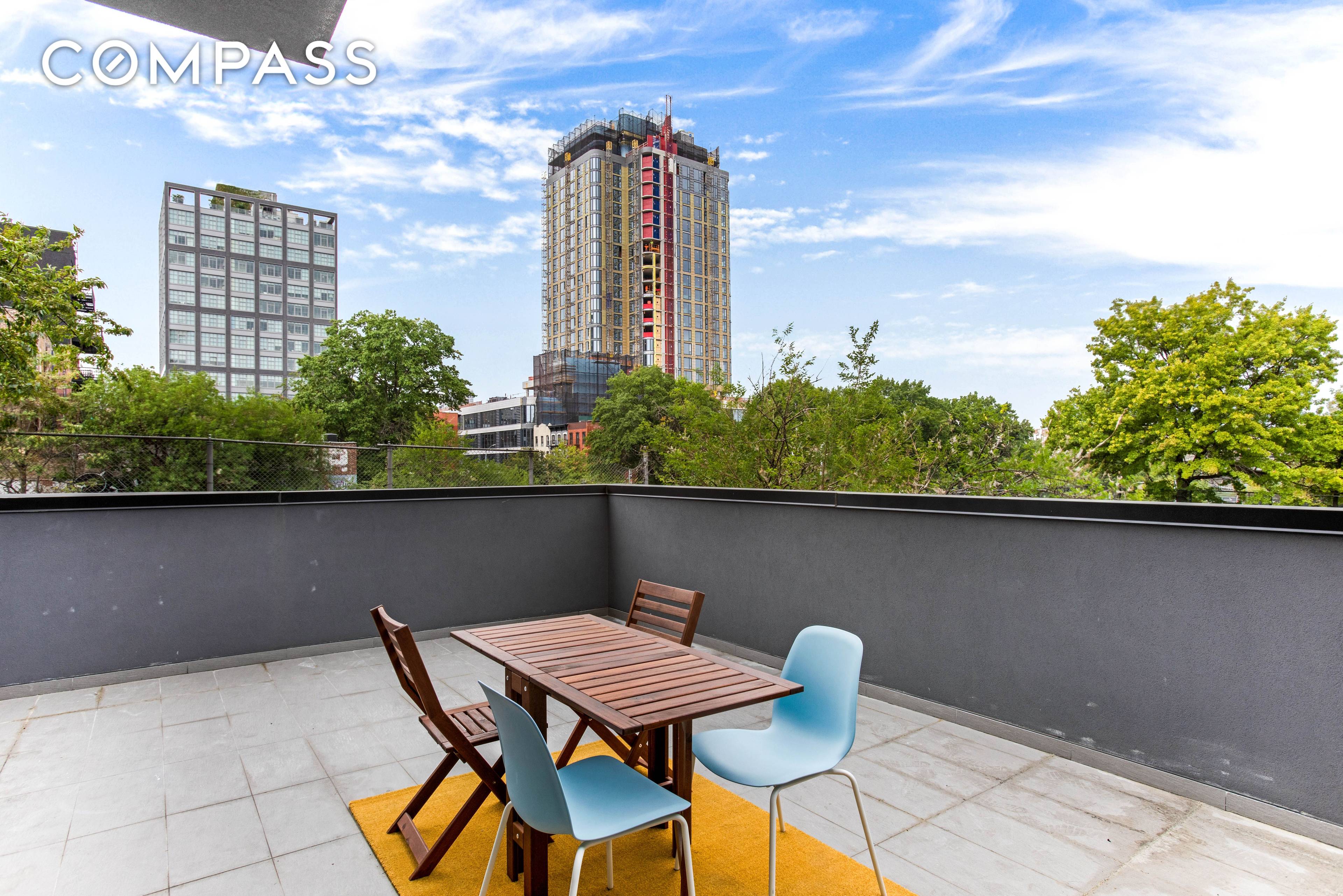 Williamsburg Elevator Building Gorgeous 2BD 1BA Home with Balcony, Central Air, Hardwood Flooring, Loft like Ceilings, Sound Proof Windows, Chef s Kitchen with Integrated Appliances, Video Intercom and Roof Access ...