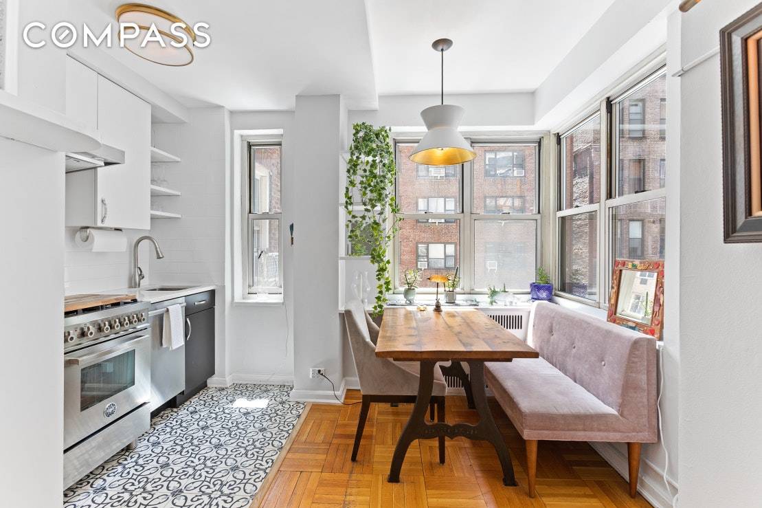 This expansive one bedroom, corner co op features gorgeous updates, wonderful light and a perfect Murray Hill location.