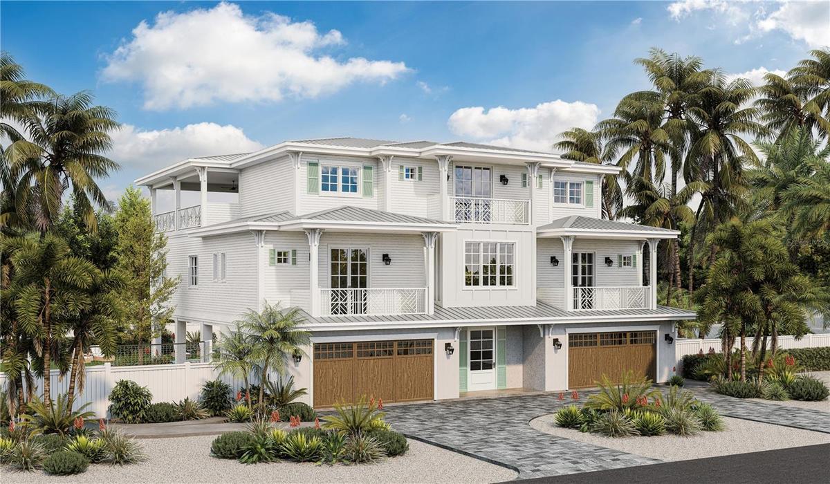 Brand new construction just 50 feet from the sand
