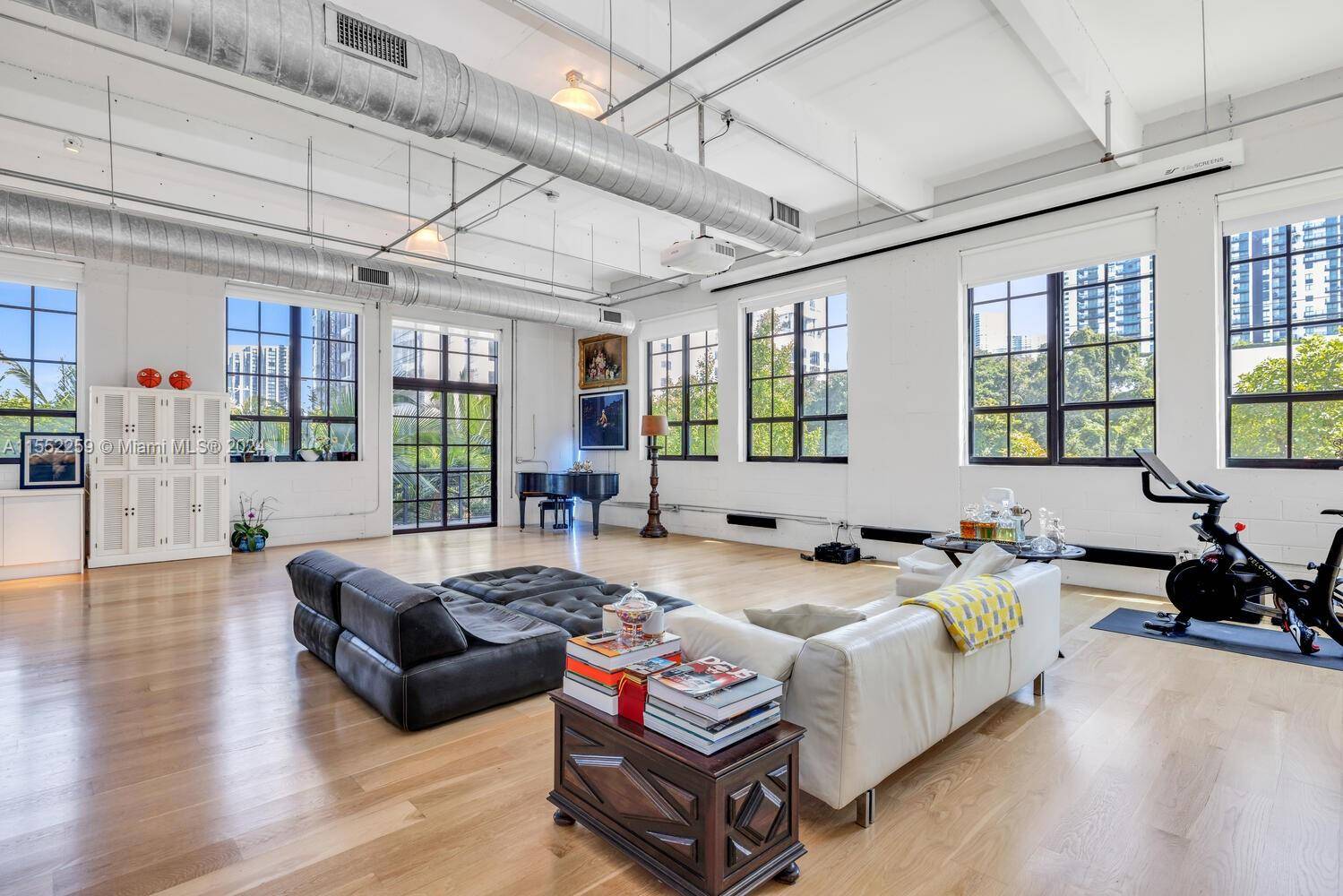 Also available for Sale. Discover the epitome of urban living in this exceptional New York style loft condo, a rarity in Miami's Arts Entertainment district minutes away from Wynwood, Downtown, ...