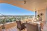 Terrace View Westerly viewing of Grand Bay Community, Longboat Key Golf Course, and Gulf of Mexico. Both large and comfortable here