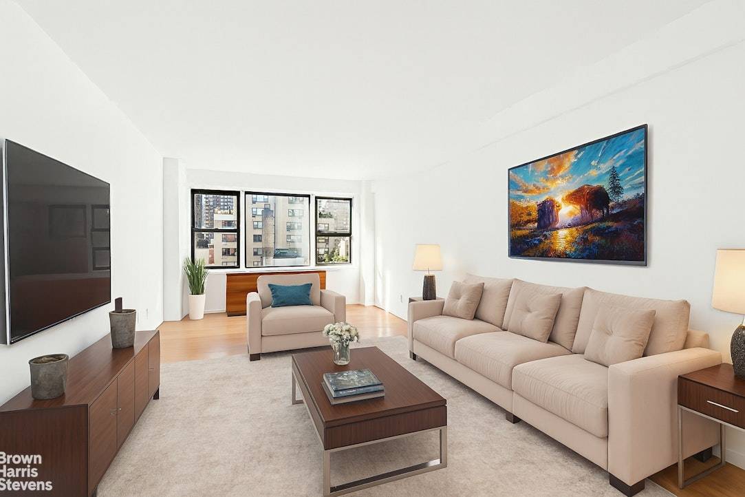 Welcome to apartment 9H, a light filled 1 bedroom residence at 345 East 52nd Street.