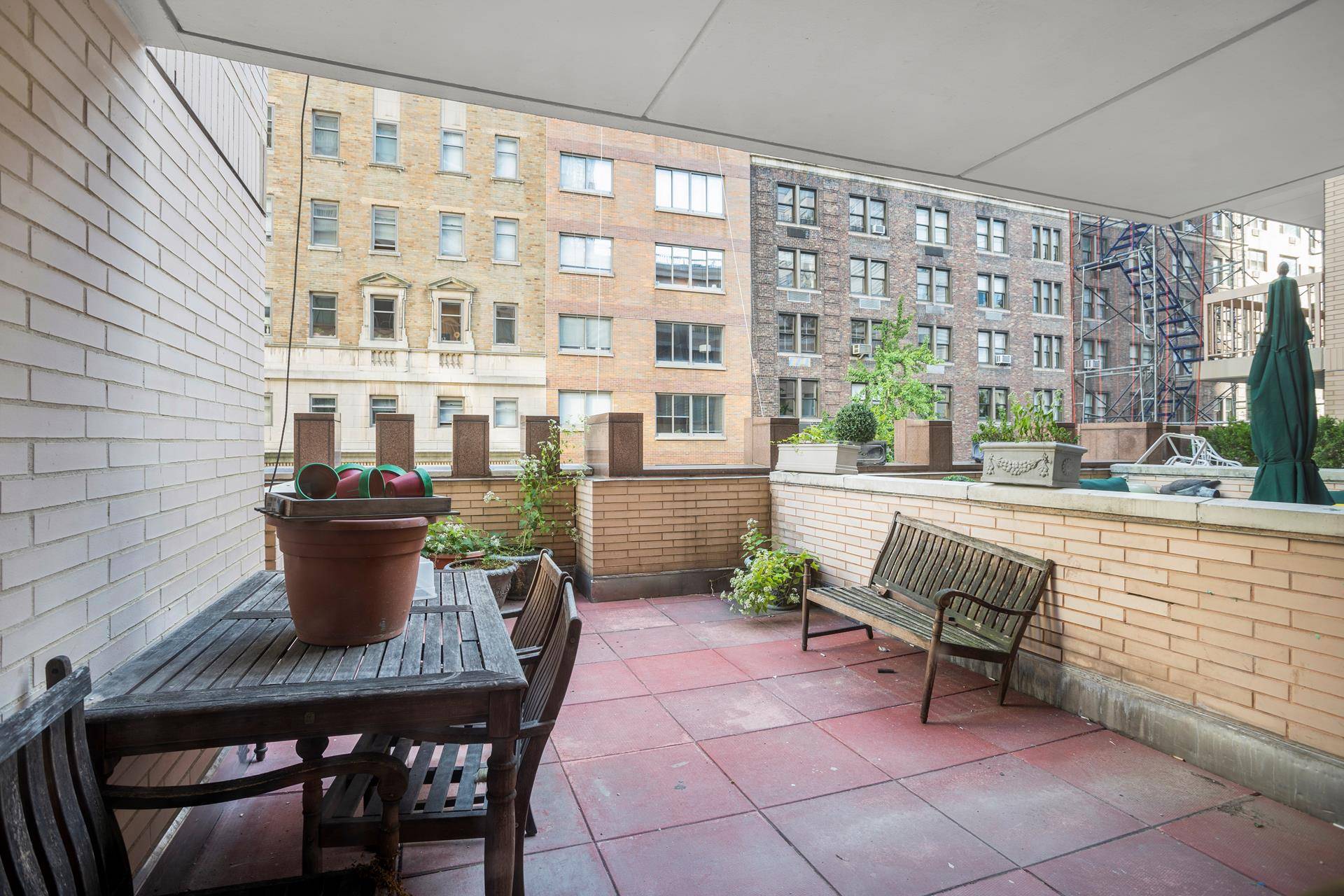 Charming studio with private terrace available at 200 East 69th Street !